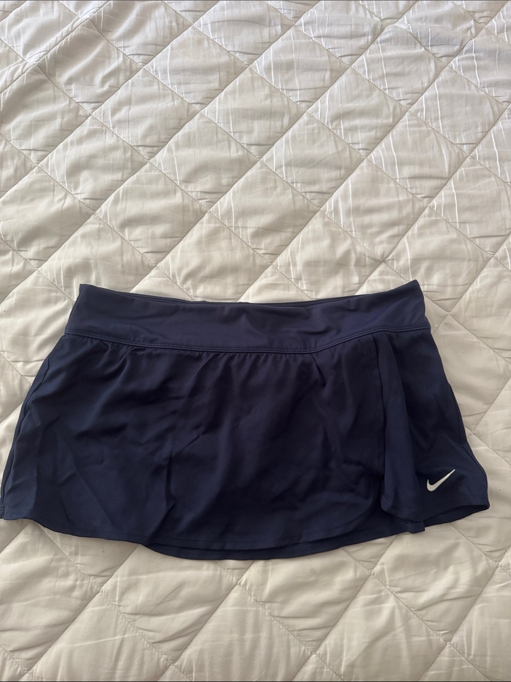 Nike Navy Women’s Swim Skort with Built-In Shorts